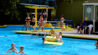 Outdoor swimming pool - Camping de Breede- Warffum - Groningen - Netherlands