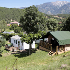 View from the top of the campsite - Camping le Rotja- Fuilla - Occitanie - Netherlands