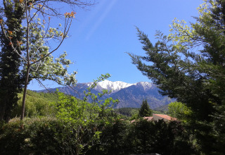 Vista sulle montagne dal campeggio - Camping le Rotja- Fuilla - Occitanie - Paesi Bassi