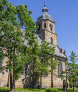 Iglesia en Bad Bentheim, Baja Sajonia, Alemania