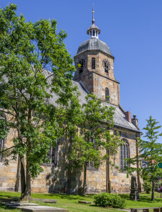 Iglesia en Bad Bentheim, Baja Sajonia, Alemania