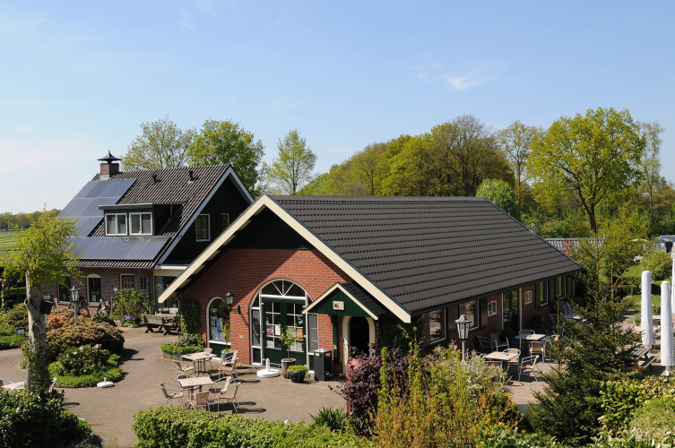 Terrace - Vodatent - Camping de Meibeek - Ruurlo, Gelderland, Netherlands7