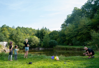 Laghetto per la pesca - Camping Bockenauer Schweiz - Vodatent - Bockenau, Renania-Palatinato, Germania
