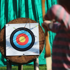 Bogenschießen - Campingplatz Sretanwolf - Bosiljevo, Karlovac, Kroatien