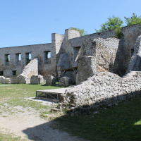 Ruinen, plitvice Camping Sretanwolf - Bosiljevo, Karlovac, Kroatien.