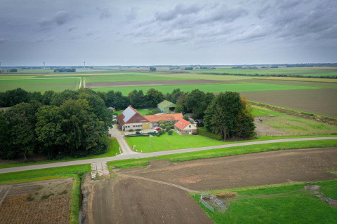 Camping vu d'en haut - Vodatent - Camping de Hinde - Dronten, Flevoland, Pays-Bas17