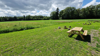 Mesa en el campo - Mooirust - Leersum, Utrecht, Países Bajos