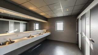 Sanitary building - Vodatent - Strandcamping Jagtveld - _s Gravenzande, South Holland, Netherlands