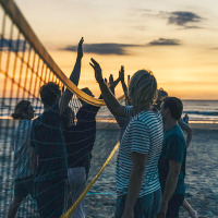 Volley sur la plage