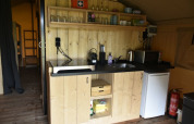 Cuisine sous tente - Mooirust - Leersum, Utrecht, Pays-Bas
