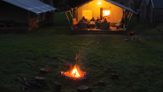 Fogata en la tienda - Mooirust - Leersum, Utrecht, Países Bajos