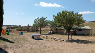 Tentes et aires de jeux - Tenuta Tredici Ulivi - Vodatent - Senigallia, Le Marche, Italie