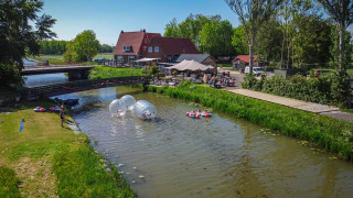 Rivier - Vodatent - Camping de Tolbrug - Bergharen - Gelderland - Nederland