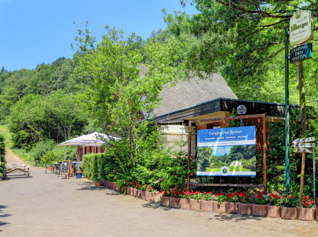 Entree camping - Camping Drei Spatzen - Vodatent - Utscheid, Rijnland-Palts, Denemarken