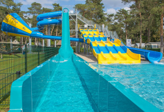 Swimming pool with water slides - Camping Samoza - Vierhouten, Gelderland, Netherlands