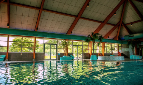 Indoor swimming pool - EuroParcs Bad Hoophuizen - Hulshorst, Gelderland, Netherlands
