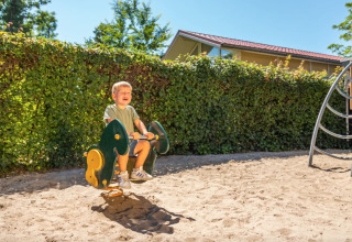Enfant dans l'aire de jeux - EuroParcs Bad Hoophuizen - Hulshorst, Gelderland, Pays-Bas