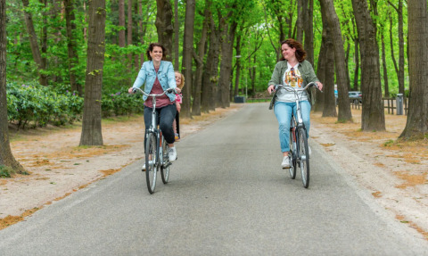 Cykling - EuroParcs De Zanding - Otterlo, Gelderland, Holland