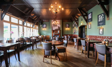 Restaurant intérieur - EuroParcs De Zanding - Otterlo, Gelderland, Pays-Bas