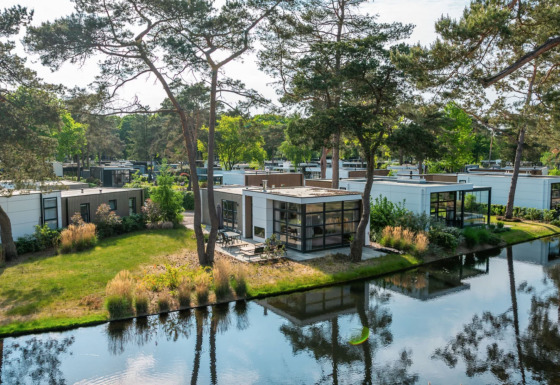 Hébergement au bord de l'eau - EuroParcs De Zanding - Otterlo, Gelderland, Pays-Bas