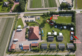 Karte - Camping de Tulpenweide - Vodatent - Breezand, Noord-Holland, Niederlande