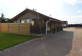 Indgang campingplads - Camping de Tulpenweide - Vodatent - Breezand, Noord-Holland, Holland