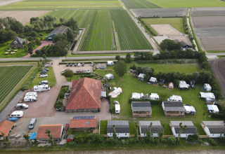 Campsite overview - Camping de Tulpenweide - Vodatent - Breezand, North Holland, Netherlands