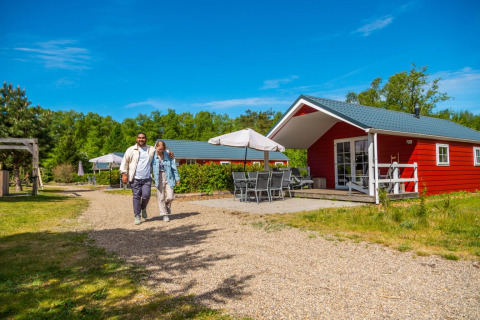 Passeggiata nel parco vacanze - EuroParcs De Wije Werelt - Otterlo, Gheldria, Paesi Bassi
