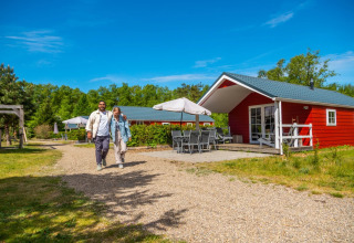 Passeggiata nel parco vacanze - EuroParcs De Wije Werelt - Otterlo, Gheldria, Paesi Bassi