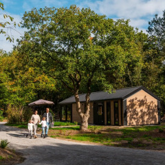 Wandern im Park - EuroParcs Ruinen - Ruinen, Drenthe, Niederlande