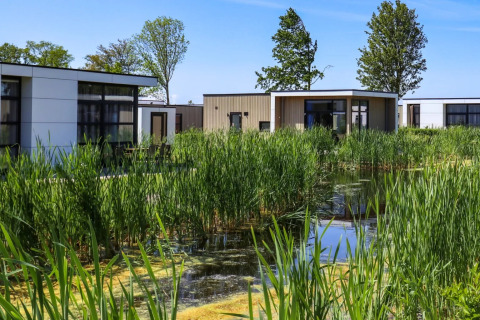 Overnatning ved vandet - EuroParcs Bad Hulckesteijn - Nijkerk, Gelderland, Holland