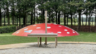 Trampolino - Voda-Tent - Camping de Zwammenberg - De Moer - Noord-Brabant - Paesi Bassi