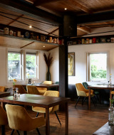 Restaurante con terraza - Vodatent - Camping de Zwammenberg - De Moer - Brabante Septentrional - Países Bajos