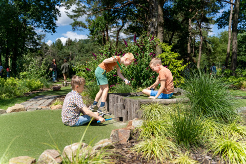 Minigolf - Vodatent - Rekreations- og naturpark de Keiheuvel - Balen - Antwerpen - Belgien