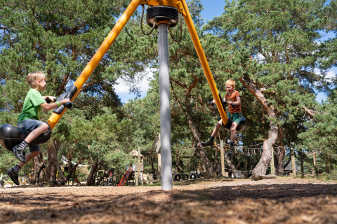 Spielplatz - Vodatent - Erholungs- und Naturpark de Keiheuvel - Balen - Antwerpen - Belgien