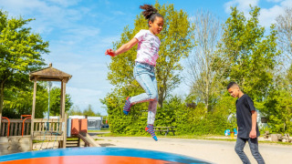 Airtrampoline - EuroParcs Molengroet - Noord-Scharwoude, Holanda Septentrional, Países Bajos