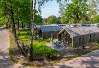 Accommodations from above - EuroParcs De Hooge Veluwe - Arnhem, Gelderland, Netherlands