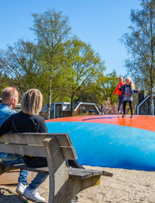Airtrampolin - EuroParcs Zuiderzee - Biddinghuizen, Flevoland, Niederlande