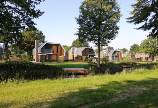 Huisjes lang het water - EuroParcs Zuiderzee - Biddinghuizen, Flevoland, Nederland