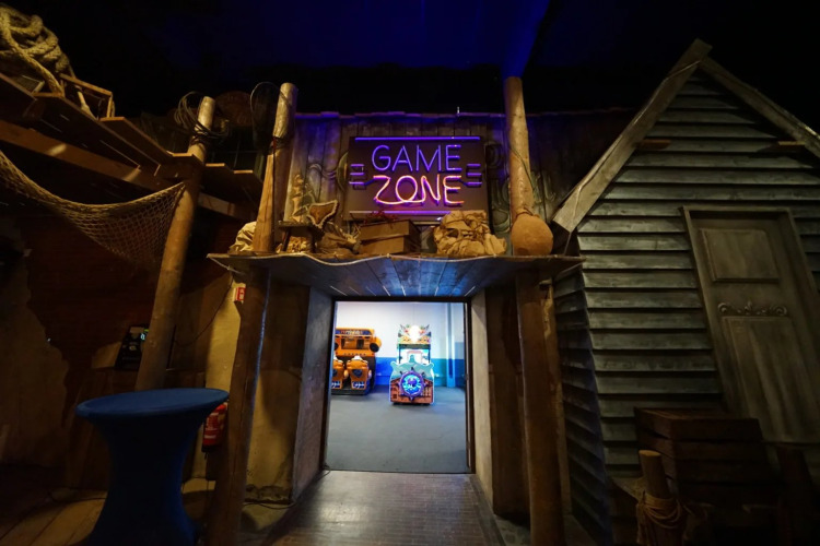 Children's play area - EuroParcs Zuiderzee - Biddinghuizen, Flevoland, Netherlands