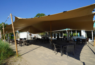 Terrasse - EuroParcs Zuiderzee - Biddinghuizen, Flevoland, Pays-Bas
