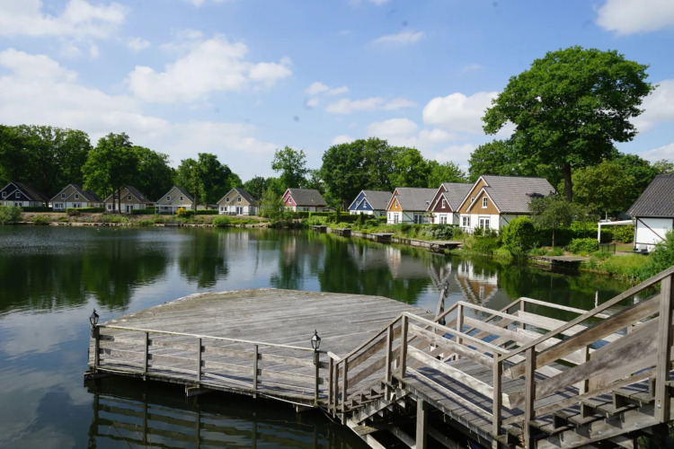 Vijver op het park - EuroParcs Limburg - Susteren, Limburg, Nederland