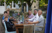 Co-eating evening (Mon and Thu) - Vodatent - Camping Domaine Bleu Celeste - Couleuvre - Auvergne-Rhone-Alpes - France