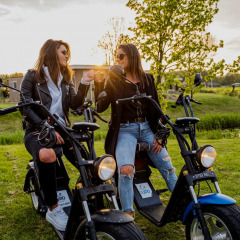 E-chopper rental - EuroParcs Poort van Zeeland - Hellevoetsluis, South Holland, Netherlands