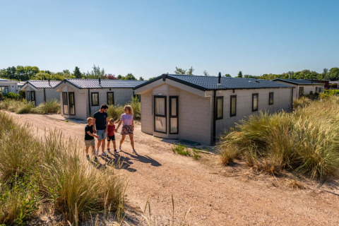 Vandring på feriepark - EuroParcs Poort van Zeeland - Hellevoetsluis, Sydholland, Holland