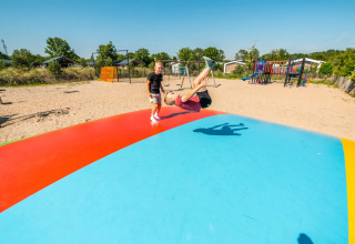 Airtrampolin - EuroParcs Poort van Zeeland - Hellevoetsluis, Sydholland, Holland