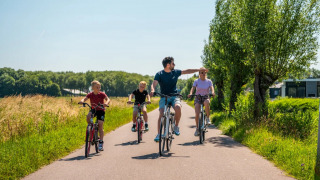 Cycling in the area - EuroParcs Poort van Zeeland - Hellevoetsluis, South Holland, Netherlands
