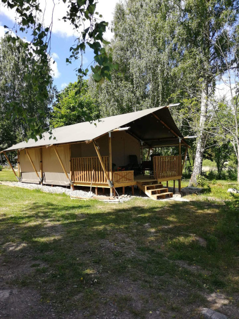 Il glamping in Svezia