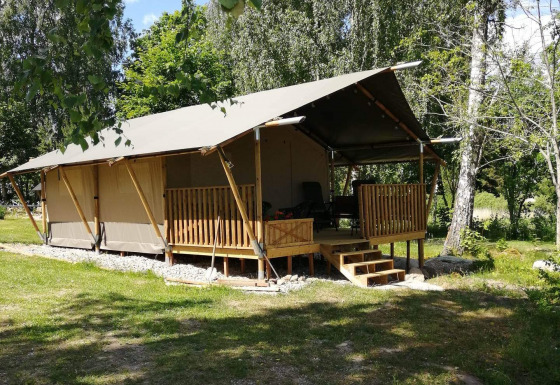 Il glamping in Svezia