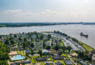 Aerial photo of vacation park - EuroParcs De Biesbosch - Dordrecht, South Holland, Netherlands